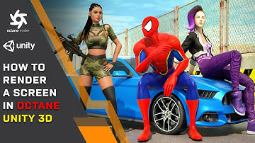 How to render high quality screen on octane in unity 3D.