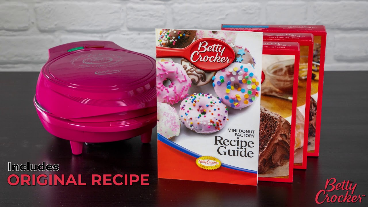 Betty Crocker Mini Donut Factory YouTube