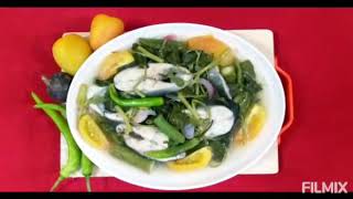 SINIGANG NA BANGUS with Kangkong & Okra | How To Cook Milkfish In Tamarind Broth | My Version