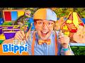 Blippi Saves the Dinos from a Volcano! 🌋