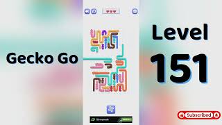 Gecko Go Level 151 Walkthrough 🦎 | Puzzle Escape Game | Safe Path Strategy & Solutions