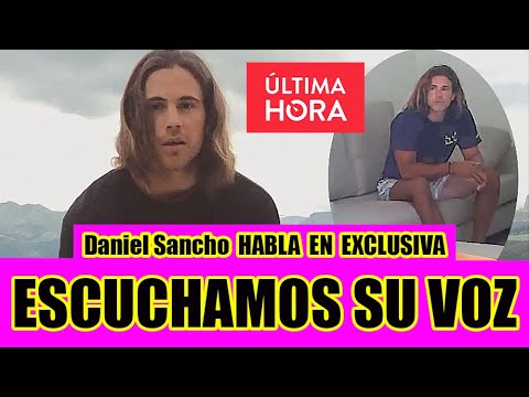 Daniel Sancho habla en exclusiva. ESCUCHAMOS SU VOZ!! #danielsancho #rodolfosancho #ultimahora