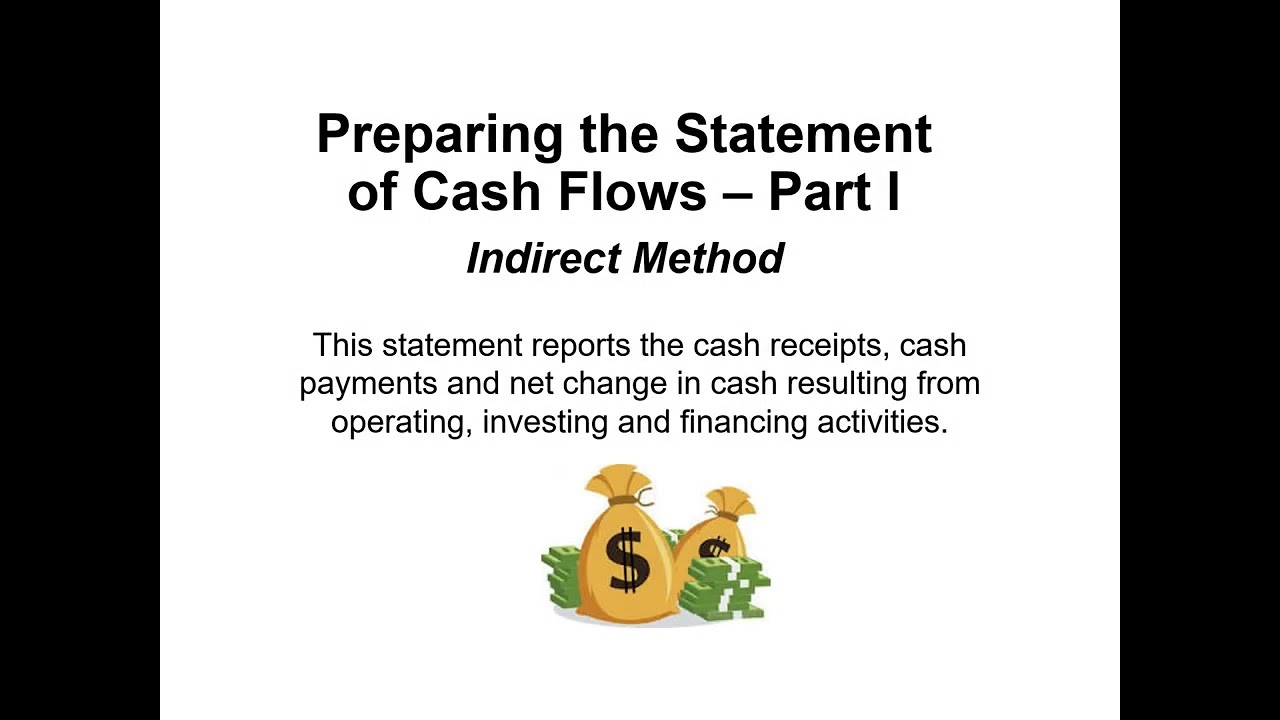 Preparing Statement of Cash Flows Part I