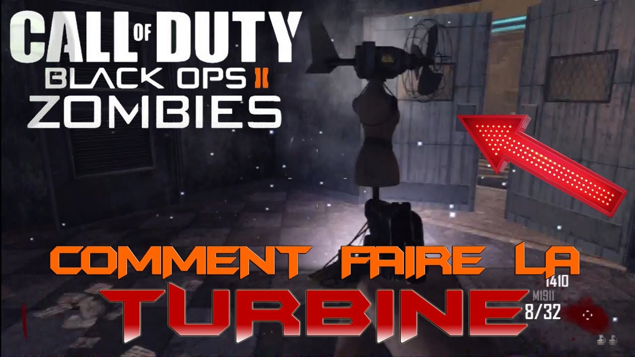 ★Tuto Zombie BO2 ★Comment faire la TURBINE ★Mode Tranzit BLACK OPS 2
