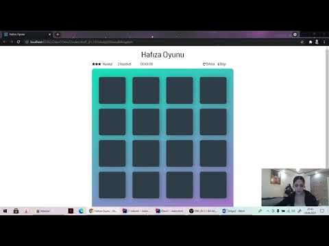 HTML CSS JavaScript kullanarak hafıza oyunu yapmak ( HTML )\Vize1- Ödev ...