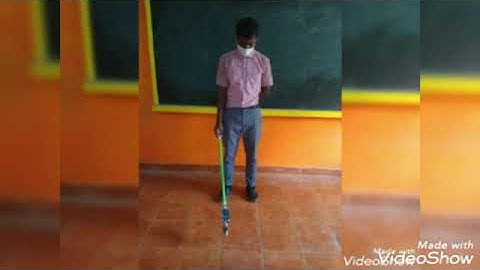 BLIND STICK FOR SOCIAL DISTANCING- ATL MARATHON 2021 - ATAL TINKERING LAB GHSS KOLLEMCODE