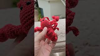 Crochet cute lobster. Amigurumi toy.Милий омар гачком. Іграшка амігурумі#amigurumi #yummy #lobster