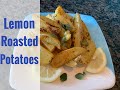 Lemon Roasted Potatoes | farm to table, using local produce from Belpasso, Sicily