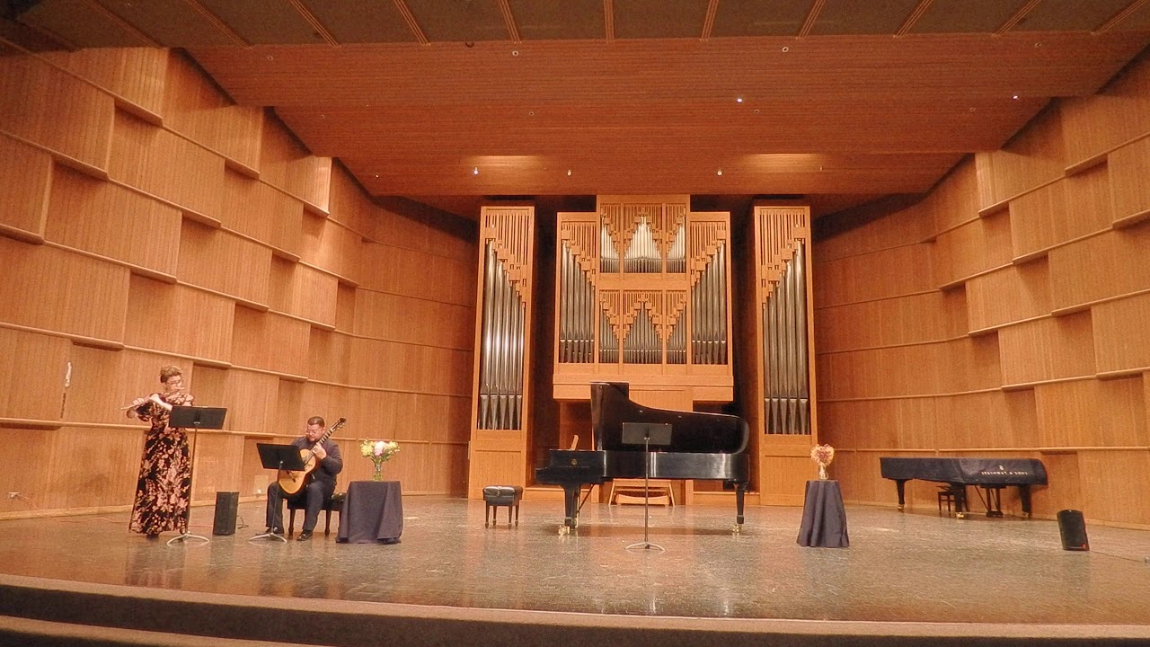 Sonata in E Minor BWV 1034 by JS Bach (Flute and Guitar version)