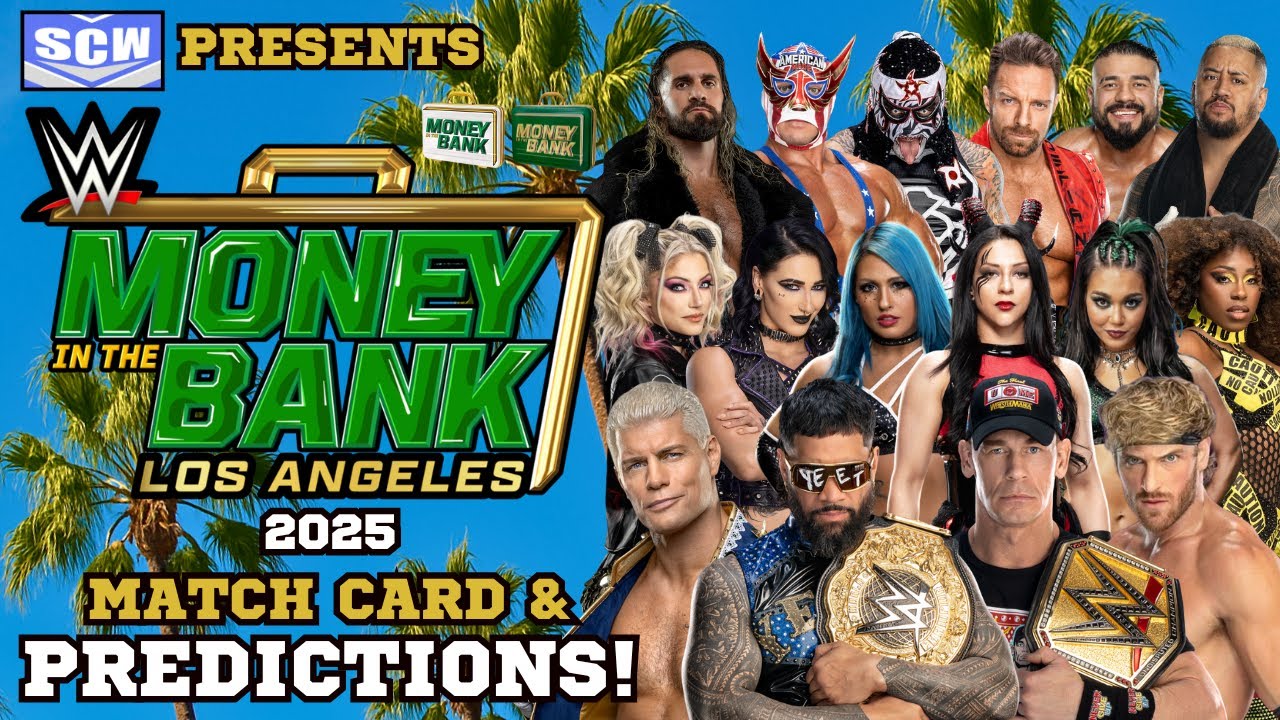 WWE Money In The Bank 2025 Match Card & Predictions!