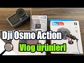 DJI Osmo Action Vlog Ürünleri İnceleme