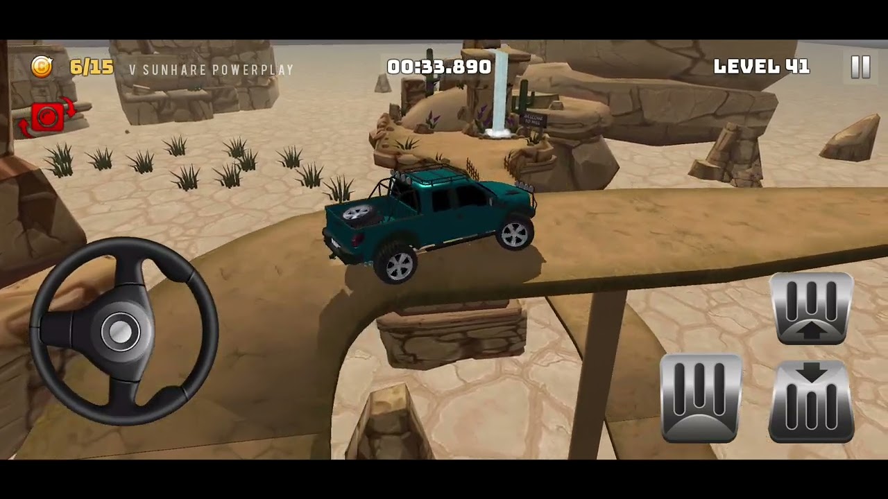 🚙 Mountain Climb 4x4 Car Drive Gameplay Level 41 | Offroad Adventure! | 