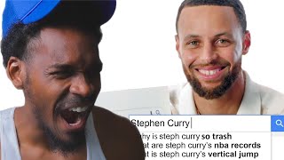 Stephen Curry Answers The Internet Most Searched Questions