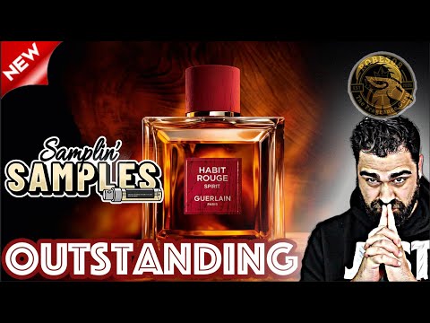 🟥 NEW (2025) Habit Rouge Spirit by Guerlain | Samplin' Samples IRIS / OAK / VANILLA