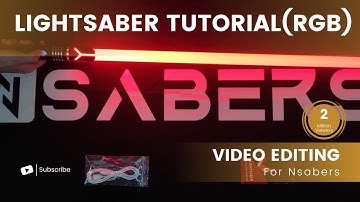 Mandolorian Lightsaber RGB Tutorial | Nsabers