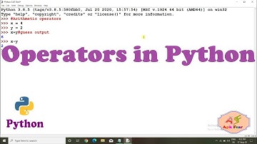 #5 Operators in Python | Python Tutorial For Beginners
