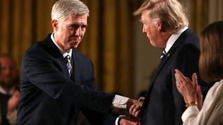 Trumps nominates Neil Gorsuch for U.S. Supreme Court HD video Image of Trumps nominates Neil Gorsuch for U.S. Supreme Court HD video