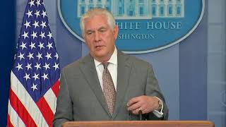 11/21/17: Sarah Sanders, State Rex Tillerson White House Press Briefing