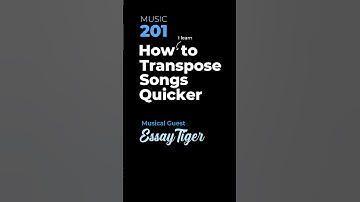 A Quick Genius Hack to TRANSPOSE Songs Faster Than Ever