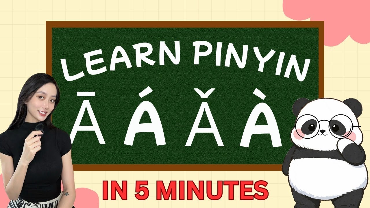 Learn Pinyin in 5 Minutes! - YouTube