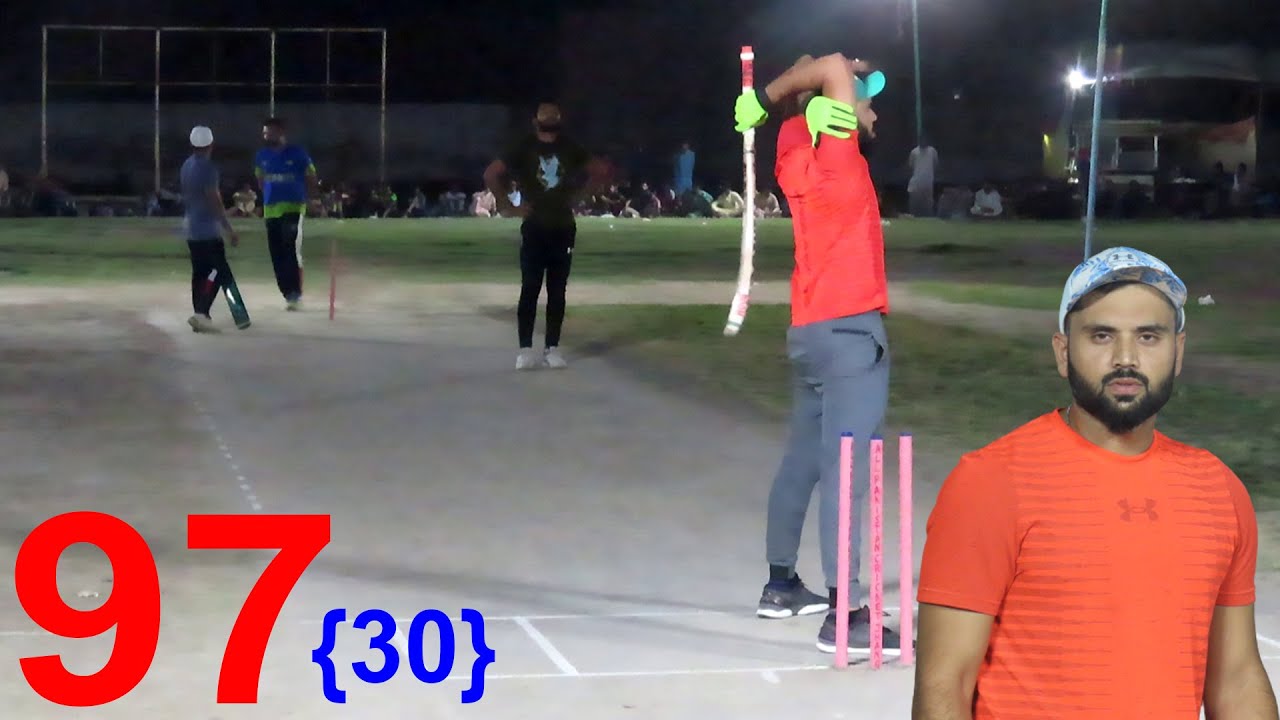 TAMOUR MIRZA VS UMAR BAJWA || 97 RUNS NEED 30 BALLS || SEMI FINAL ...