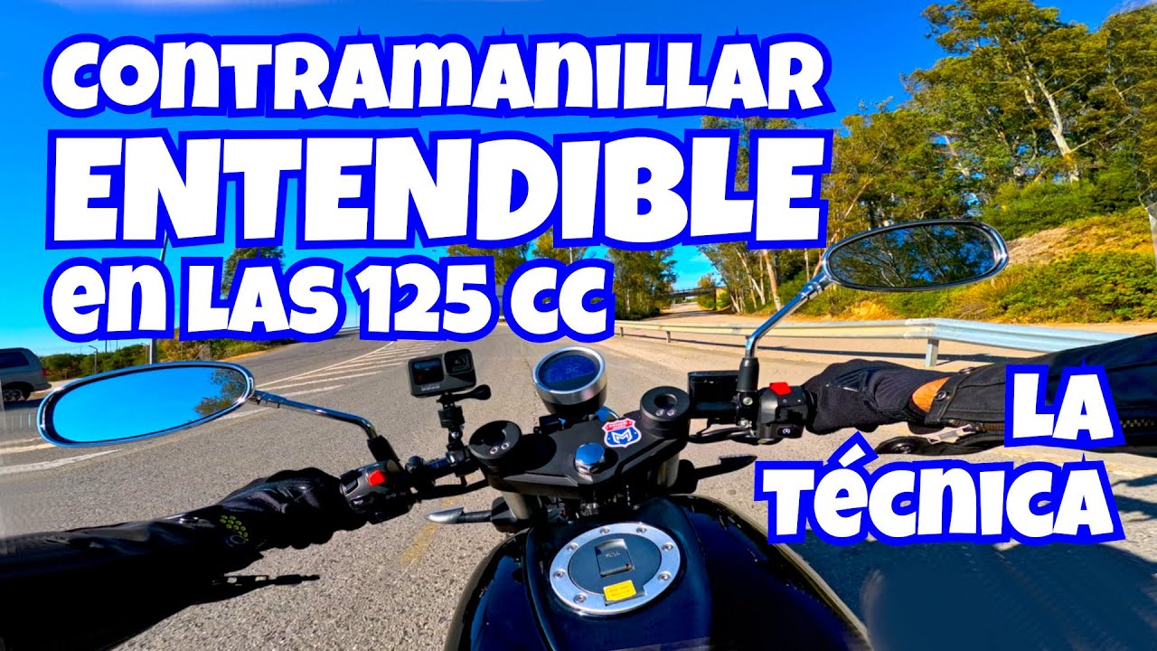 El contramanillar entendible en las 125 cc