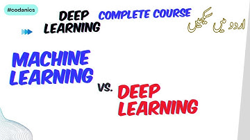 Machine Learning vs.  Deep Learning