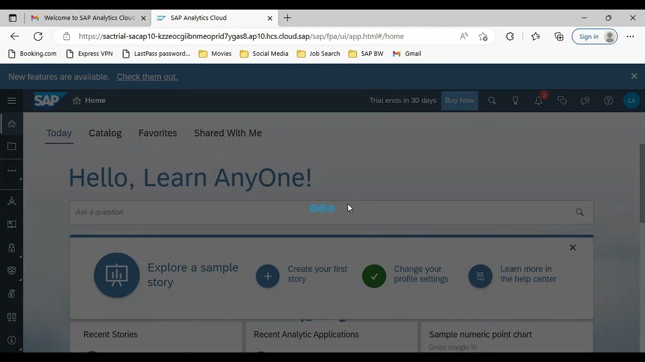 SAP Analytics Cloud (SAC)| Start Your Free Trail Access | Step by Step Procedure