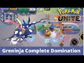 GreNinja Complete Domination Pokemon Unite Android Ios Gameplay