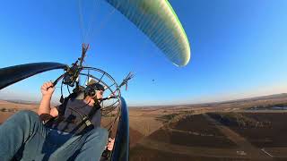 Powered Paragliding Trike flight with Marius De Wet