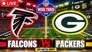 ATLANTA FALCONS vs GREEN BAY PACKERS Live Streaming Watch Party | NFL Football 2026