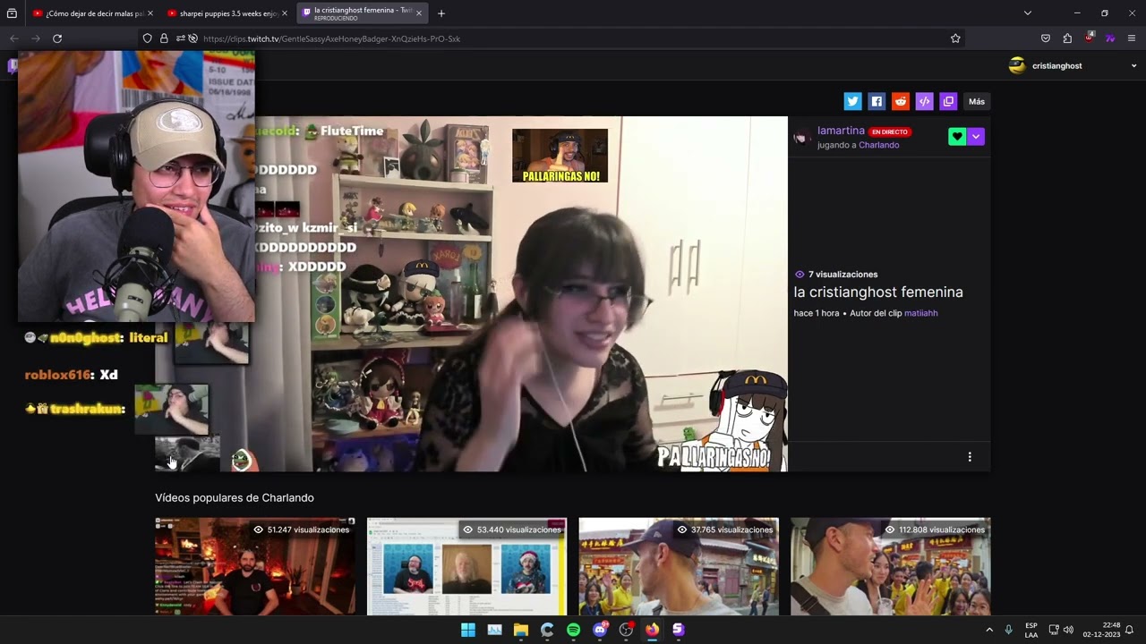 la cristianghost femenina