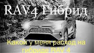 Реальный Расход топлива Rav 4 Гибрид