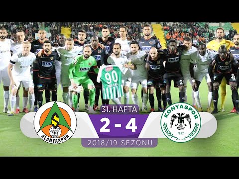 Alanyaspor (2-4) Konyaspor | 31. Hafta - 2018/19