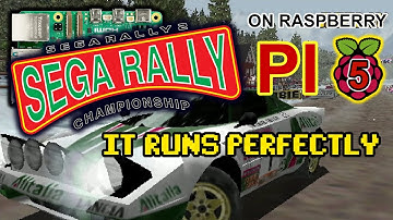 Sega Rally 2 - Model 3 - RPi 5 - Perfect Performance!!
