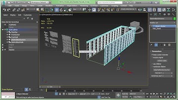 Creating Procedural Buildings in 3ds Max 2017 using MCG