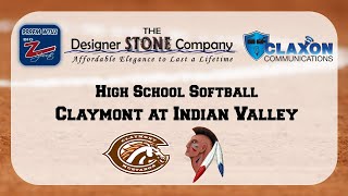 Claymont at Indian Valley - High School Softball on Big Z Sports WTUZ.com screenshot 5