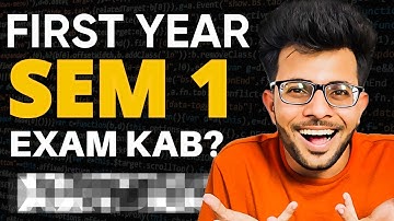 Sem 1 Exam Kab Aur Kaha Hoga? | FIRST Year NEP Mumbai University | LMT