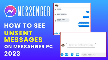 How To See Unsent Messages On Messenger PC (2023)