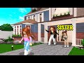 Mean Sister Made Our Mom Kick Me Out Of The House! (Roblox Bloxburg)