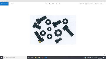 Count nuts and bolts in the image | Digital Image Processing | MATLAB