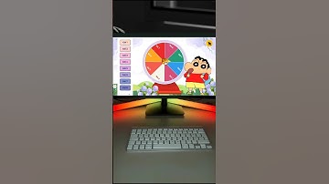Game powerpoint Vòng quay may mắn cùng shin cậu bé bút chì #canva #powerpoint #shinchan