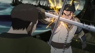 Thors fight in Vinland Saga | قتال ثورز انمي فينلاند ساغا