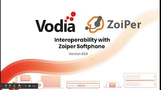 Vodia Webinar On Zoiper provisioning