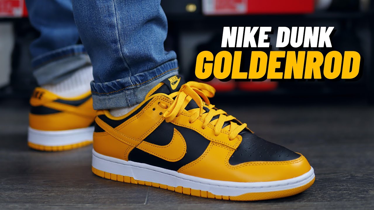 NIKE DUNK LOW CHAMPIONSHIP GOLDENROD