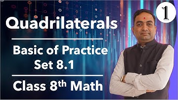 Quadrilateral Construction & Types Class 8th Part 1