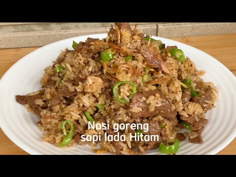 Resep Nasi Goreng Sapi Lada Hitam
