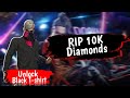 Black T-shirt Unlock | RIP 10k diamonds | #freefire