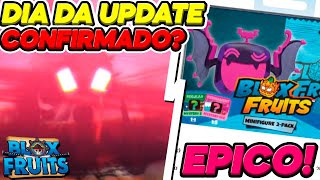 DIA da UPDATE 20 CONFIRMADO!? BRINQUEDOS de BLOX FRUITS CHEGANDO