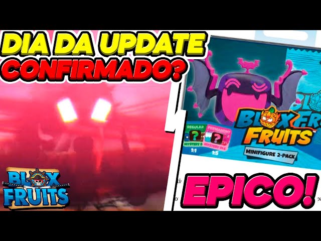 DIA da UPDATE 20 CONFIRMADO!? BRINQUEDOS de BLOX FRUITS CHEGANDO! 